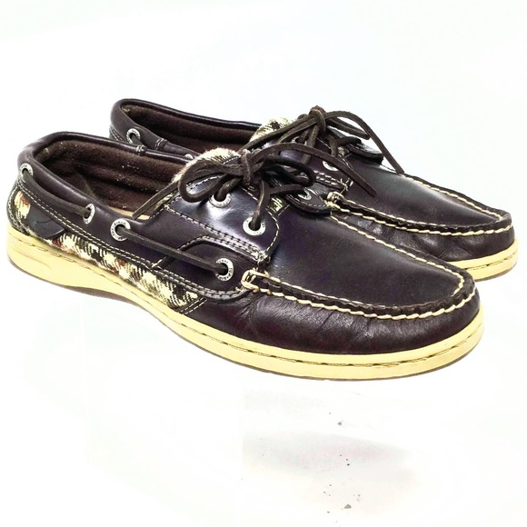 sperry leather upper